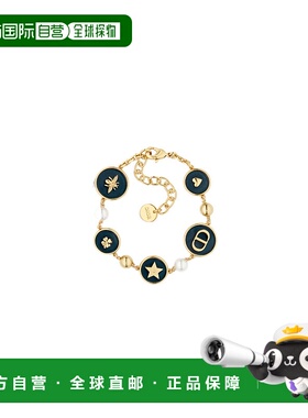 香港直邮Dior D-Luck 手链 B2645WOMPL配饰四叶草