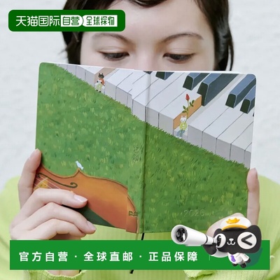 日本直邮Hobonichi 手帐 2026 HON 久保田卓子 等待奇迹 A6 每日1