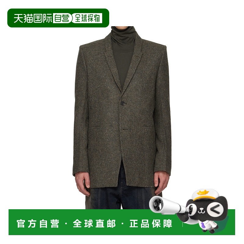 1h可退 香港直邮RICK OWENS 男士外套 RR02E1721WRU25 AW2025 军