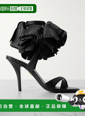 香港直邮Salvatore Ferragamo 菲拉格慕 女士 Estrella 荷叶边皮