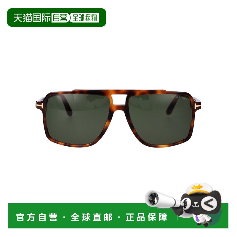香港直邮TOM FORD 男士太阳镜 FT1177S53N SS2025 褐色 Ft1177/S - 实物图