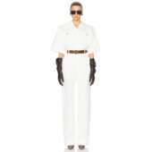 Saint 短袖 Laurent 潮奢 圣罗兰 女士 连体裤 785820Y7I14