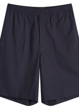 潮奢 Givenchy 纪梵希 男士 羊毛松紧腰短裤 BM51GY14PY