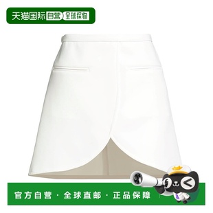香港直邮潮奢 beige米色 Courreges 迷你半身裙 舒适 女士 1h可退
