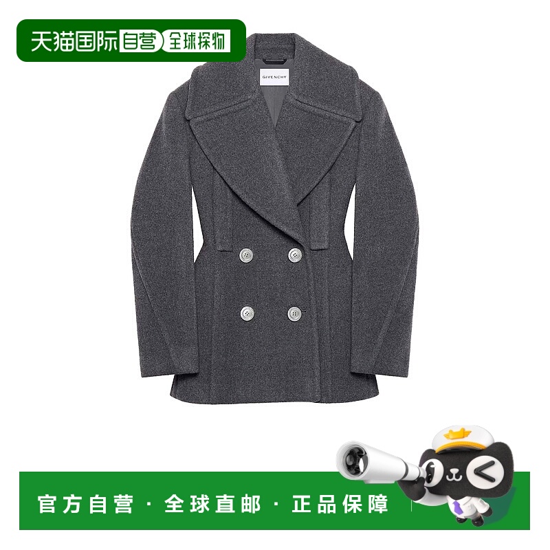 香港直邮GIVENCHY 女士外套 BWC0E7166J033 AW2025 灰色 Short do