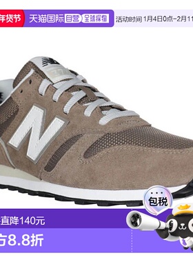 日本直邮New Balance NB 373 v2 男女士运动鞋全宽系带灰色棕色卡