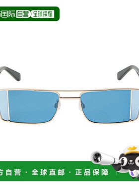 香港直邮OFF-WHITE 女士眼镜 18M15920A16532 SS2025 金色 Off-Wh