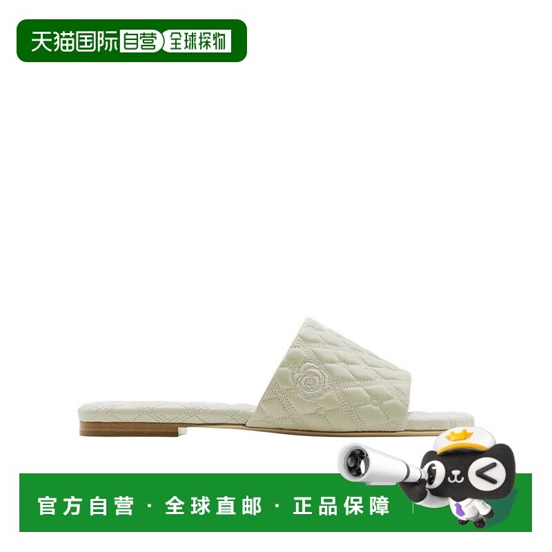 香港直邮BURBERRY 女士凉鞋 80922291 AW2024 花色 Quilt露趾凉拖