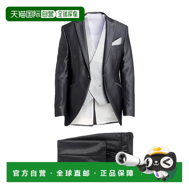 1h可退 香港直邮潮奢 Sandro Sellini 男士 西服 blue蓝色 舒适时