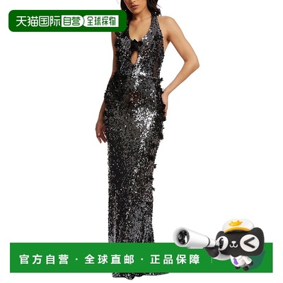 自营Dress The Population Priscilla Sheath Dress - gunmetal