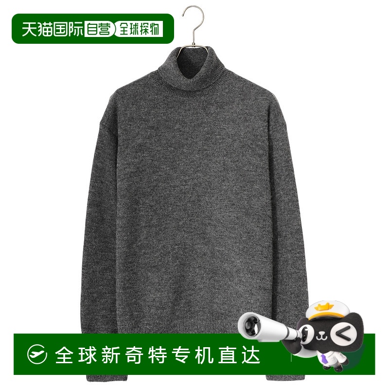 1h可退 日本直邮blurhmsROOTSTOCK男士羊驼羊毛高领针织衫 保暖舒