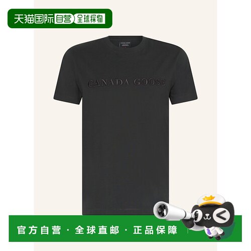 1h可退 香港直邮CANADA GOOSE 男士T恤 100166677113000 CO 黑色