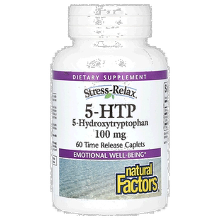 香港直发Natural5 HTP羟基色氨酸营养补充肠溶衣100mg60片提高