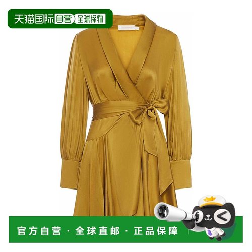 欧洲直邮zimmermann 女士 连衣裙真丝