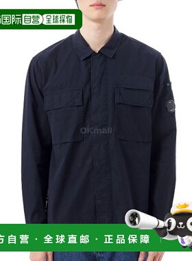 韩国直邮CP COMPANY 有机华达呢实用镜头衬衫 (18CMSH128A 110143