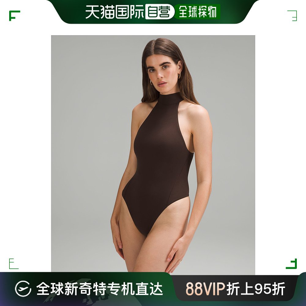 香港直邮潮奢 Lululemon女士 Wundermost Nulu Bodysuit|软半