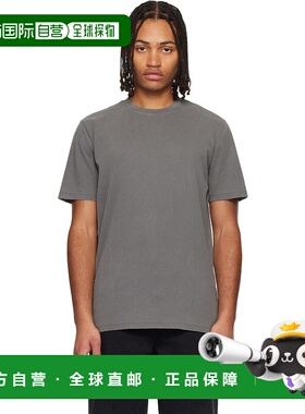 1h可退 香港直邮潮奢 A.P.C. 男士 灰色 APC Printemps 26 T 恤 C