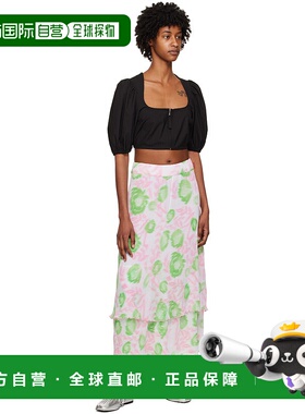 欧洲直邮GANNI 女士衬衫 F7757099高档气质减龄舒适百搭高级感