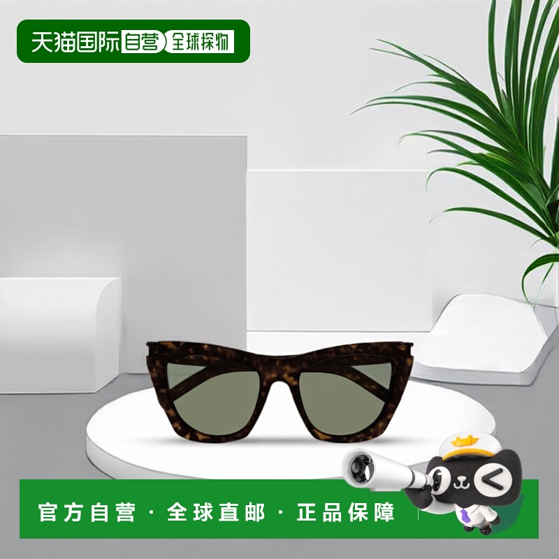 香港直邮Saint Laurent 徽标太阳镜 SL214KATE