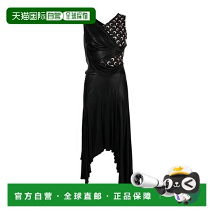 香港直邮Marine Serre 不对称下摆连衣裙 WDR243RJER0015