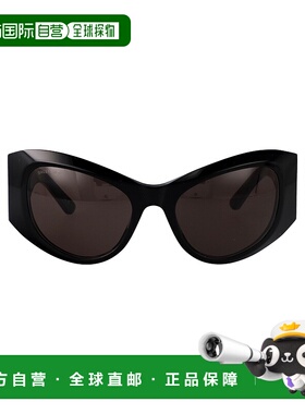 香港直邮BALENCIAGA 女士太阳镜 BB0393S001 CO 黑色 Sunglasses