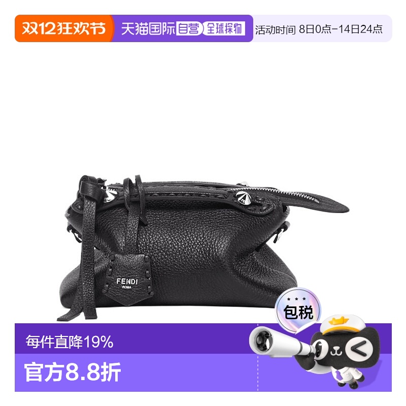香港直邮FENDI 24FW By The Way Selleria迷你手袋 Women斜挎包