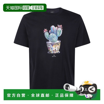 1h可退 香港直邮Paul Smith 保罗 史密斯 男士 REG CACTUS 合身T