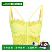 香港直邮潮奢 上衣 versace 1h可退 范思哲 女士 yellow黄色 舒适