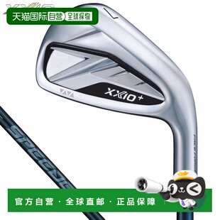 日本直邮Dunlop 男士 XXIO 14+ 铁杆（5 支装#6-9PW）配 SPEEDER