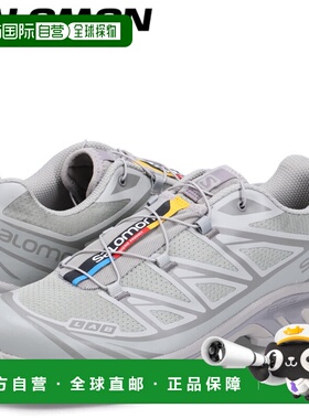 日本直邮 SALOMON 鞋徒步鞋运动鞋男式 XT-6 灰色 L47444800