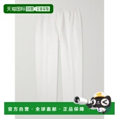 香港直邮zegna 杰尼亚 男士 1h可退 直筒亚麻斜纹棉布裤 UCI31A6T