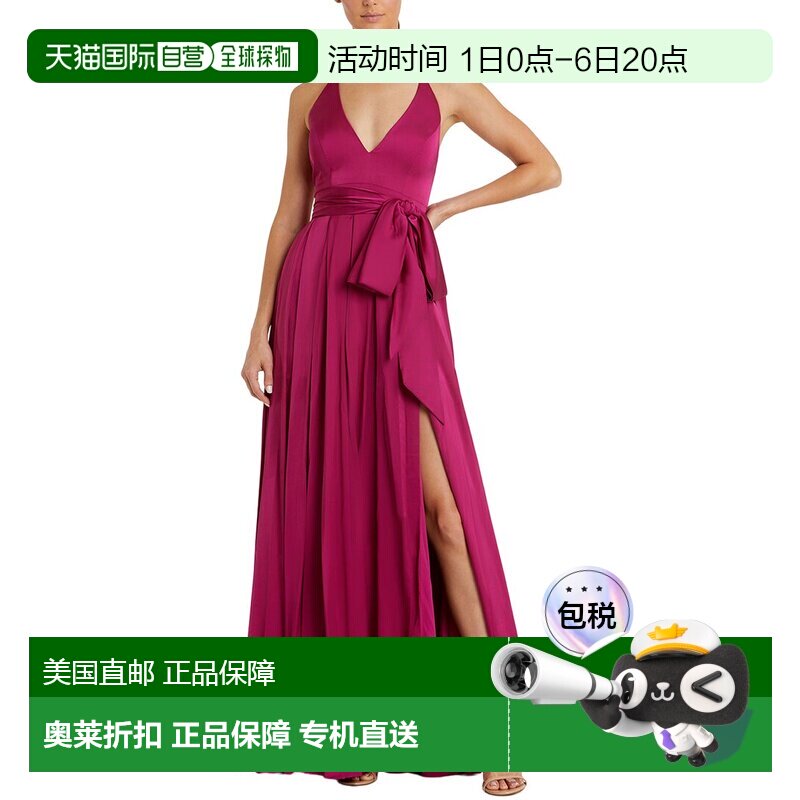 自营mac duggal  礼服/晚装 美国奥莱直发连衣裙吊带长裙图片
