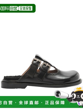 香港直邮Loewe 圆头穆勒鞋 LLSC379X09罗意威牛皮一脚蹬