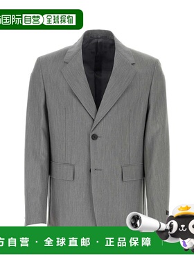1h可退 香港直邮潮奢 Prada 普拉达 男士 紐扣式西裝外套 UGM169S