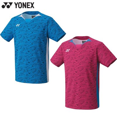 日本直邮YONEX 男式衬衫合身款羽毛球服短袖上衣灰 10613
