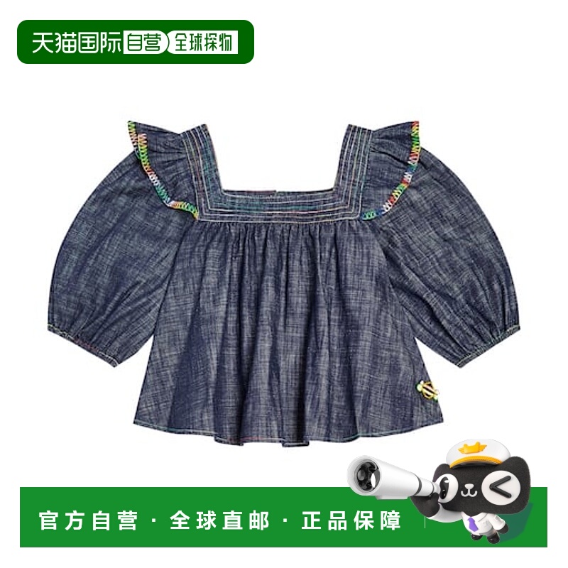 1h可退 香港直邮潮奢 ZIMMERMANN 男童 Alight 牛仔上衣童装