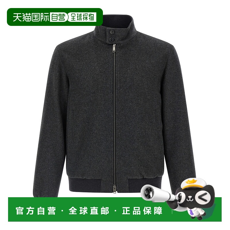 香港直邮Zegna Oasi Cashmere Elements飞行员夹克 UGT63A2G153K9