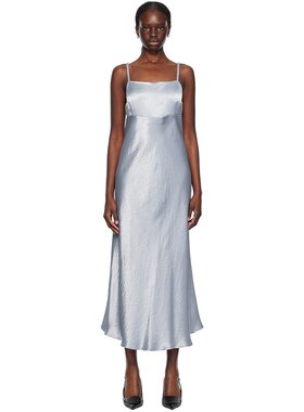 潮奢 MaxMara 麦斯玛拉 女士 蓝色 Baden 连衣裙 2416221088600