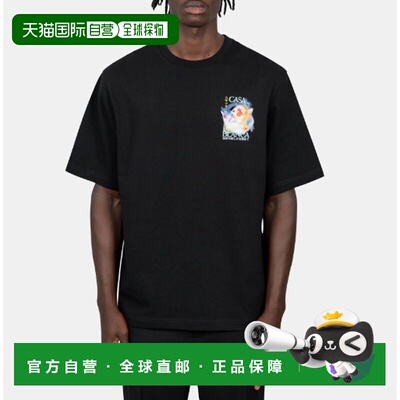 1h可退 香港直邮Casablanca 男士 galactic connection T恤 MPF25