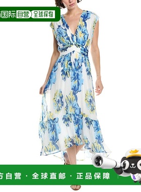 自营 Ramy Brook Amna Maxi连衣裙-蓝色 美国奥莱直发新款