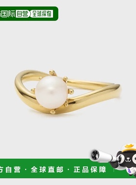 1h可退 日本直邮NOJESS女士金色珍珠戒指 30241111009