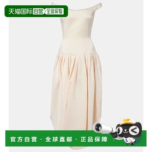 露肩棉质真丝长款 1h可退 女士 butrym 连衣裙长裙 香港直邮magda