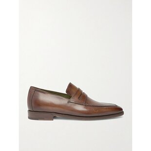 潮奢 Berluti 伯尔鲁帝 男士 Andy 皮质乐福鞋 S1411001M05