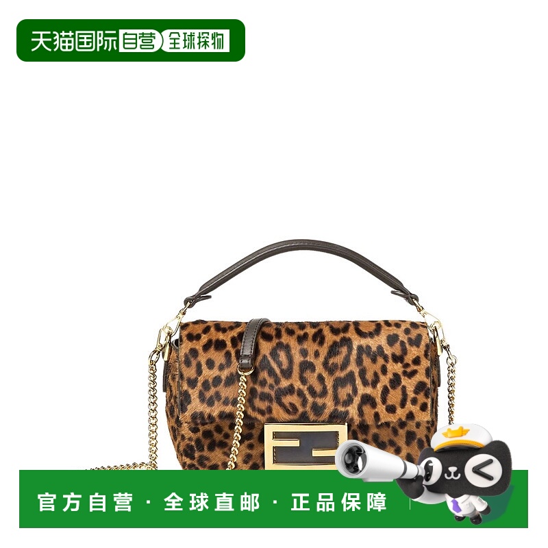 香港直邮Fendi 芬迪 女士 Baguette 迷你手提包 8BS017AYDY