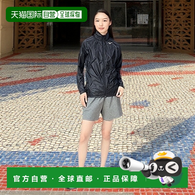 【日本直邮】Mizuno美津浓 田径服轻型外套J2ME1200 女式 黑色XL