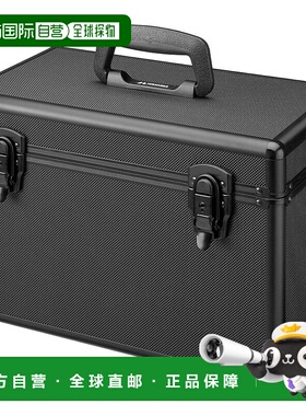 【日本直邮】HAKUBA硬质相机箱铝制框架＆ABS树脂板 黑色 AC-HC01