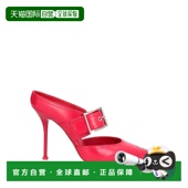 香港直邮潮奢 女士 mcqueen 1h可退 亚历山大 麦昆 Mules 木屐