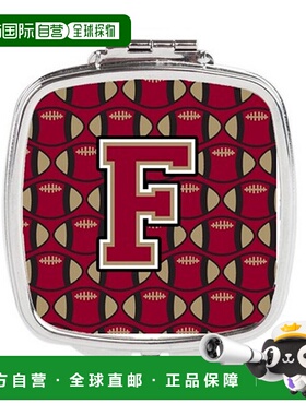 自营 Carolines Treasures CJ1078-FSCM 字母 F 足球石榴石正品