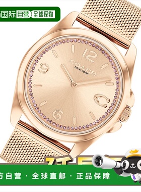 日本直邮COACH 14504143 GREYSON 网状手链女士手表