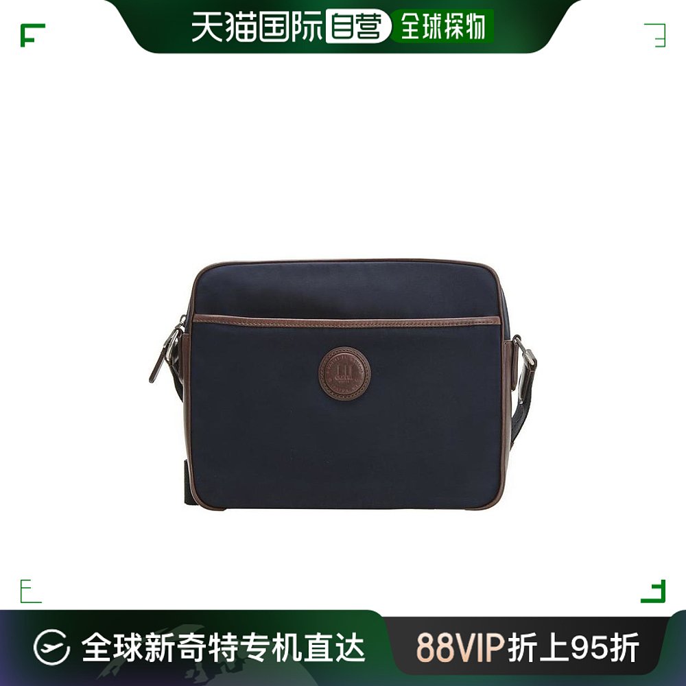 香港直邮潮奢 dunhill 登喜路 男士 海军蓝徽标单肩包 l3wg66n